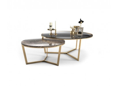 Couchtisch Kaffeetisch Beistelltisch Designer Wohnzimmertisch Tische 2x
