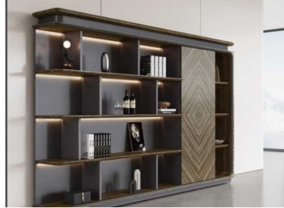 Design Schrank Bücherschrank Aktenregal Office Einrichtung Regal Büro