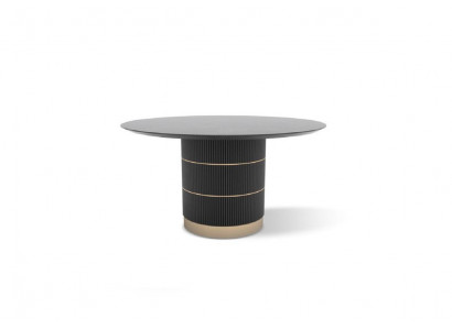 Tische Runder Esstisch Luxus Esszimmer Möbel Designer Tisch Metallfuß