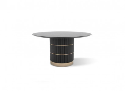 Tische Runder Esstisch Luxus Esszimmer Möbel Designer Tisch Metallfuß