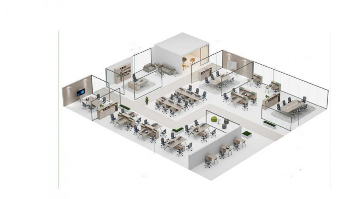 Bürotisch Konferenztisch Computertisch Tisch Bürotisch Einrichtung Neu