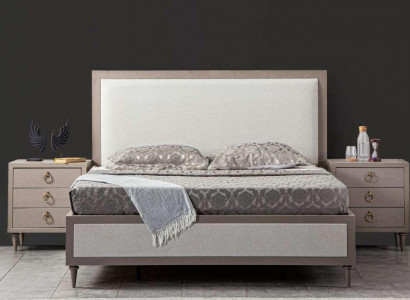 Bett Schlafzimmer Set Design Luxus Bette Neu Möbel 2x Nachttische 3tlg.