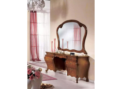 Schminktisch Set Spiegel Schlafzimmer Möbel Design 2tlg