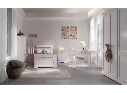 Set Bett Kleiderschrank Schreibtisch 4tlg. Komplett Jugendzimmer Neu