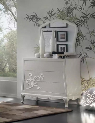 Luxus Schlafzimmer Set 5tlg. Bett 2x Nachttische Kommode Designer Möbel