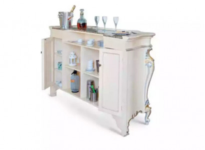 Bartresen Weißer Bartresen Klassischer Stil Bartresen Holztresen Bar