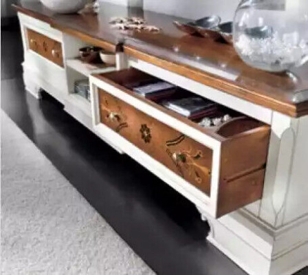 Wohnwand Wohnzimmer Set Weiß Lowboard Wandregale 7tlg Set Wohnwände