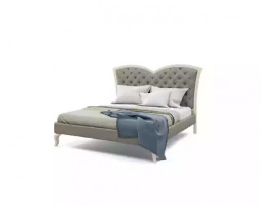 Schlafzimmer Möbel 3tlg. Set Massivholz Nachttische 2x Bett Echtes Holz