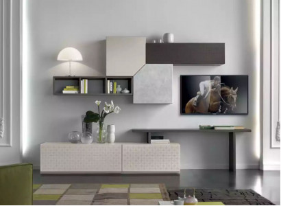 TV Schrank Italienische Möbel Wohnzimmer Luxus Sideboard Wohnwand Holz