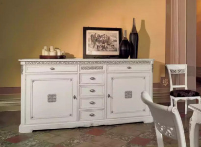 Sideboard Anrichte Massiv Holz Italien Schrank Möbel Kommode Wohnzimmer