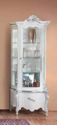 Luxuriöse Holzschränke Designschränke weiß italienische Möbel Regal