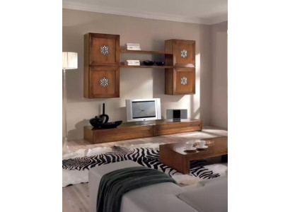 Wohnzimmermöbel Set Designer Wohnzimmer Braun Sideboard Wohnwand Neu