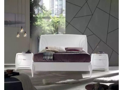 Set Bett Schlafzimmer 2x Nachttische Komplett Set Holz Möbel 3 tlg. Neu