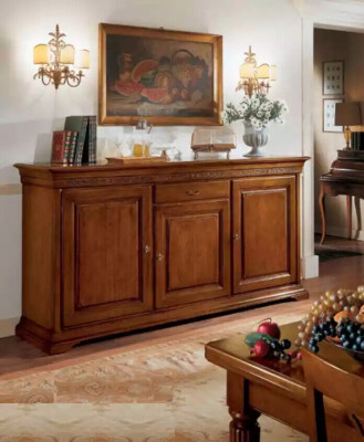 Design Möbel Sideboard Klassische Einrichtung Wohnzimmer Schrank Neu