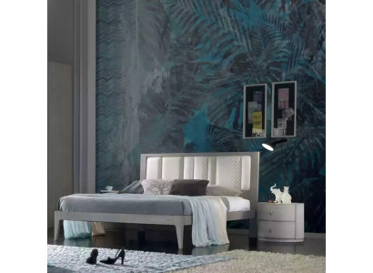 Bett 3tlg. Schlafzimmer Design Luxus Schlafzimmer Möbel 2x Nachttische