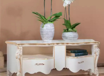 TV Regal Kommode rtv Regal Holztisch klassisches Design Lowboard Regale