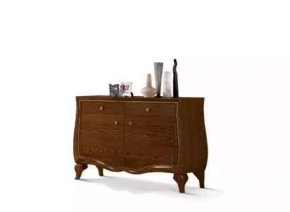 Sideboard Wohnzimmer Kommoden Schubladen Holz Holzschrank Braun Neu