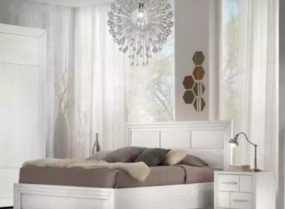 Design Schlafzimmer 3tlg. Bett 2x Nachttische Modern Luxus Set Möbel Neu