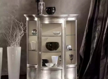 Design Möbel Holz Klassischer Vitrine Schrank Regal Italienische Möbel