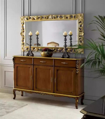 Sideboard Holz Italienische Stil Möbel Luxus Kommoden Stil Klassisch Neu