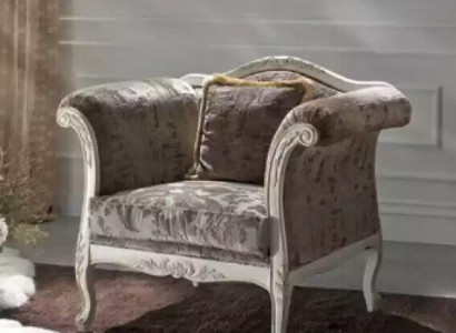 Sessel 1 Sitzer Polster Sofas Design Luxus Textil Couch Grau Sofa Neu