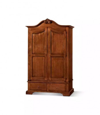 Kleiderschrank Schlafzimmer Design Holz Italienische Möbel Braun Neu
