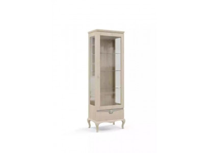Vitrine Italienische Luxus Möbel Vitrinen Anrichte Schrank Glas Design