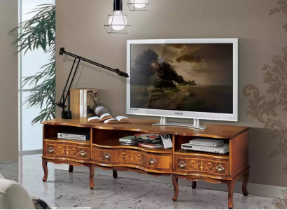 TV Regal Kommode klassisches Holzmöbel Design rtv Ständer Möbel Kommoden