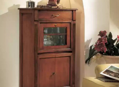 Vitrinen Glas Bar Schrank Haus Schränke Wand Regal Holz Vitrine Möbel