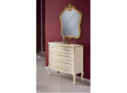 Weiße Klassische Wohnzimmer Holz Kommode Konsole Schubladen Neu Design