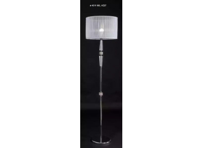 Stilvolle Stehlampenständer Luxuriöser Lampenständer Silber 180 cm