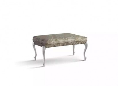 Design Hocker Bank Luxus Pouf Möbel Polsterhocker Sitzhocker Grau Neu