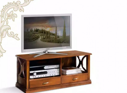 TV-Ständer 2x Schubladen Luxus Designer Möbel Wohnzimmer Ablage Schrank