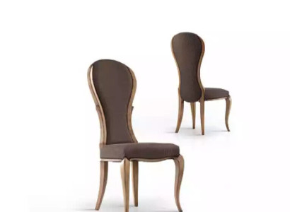 Esszimmerstuhl Luxus Design Holzstuhl Braun Italienische Stil Möbel Neu