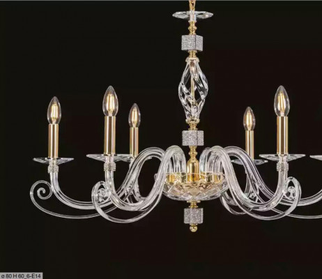 Luxus Deckenleuchter Deckenleuchte Kronleuchter Kristall Lampe