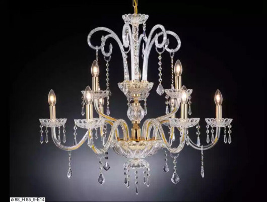 Kronleuchter Hängelampe Lampen Beleuchtung Kronleuchter gold Lampe