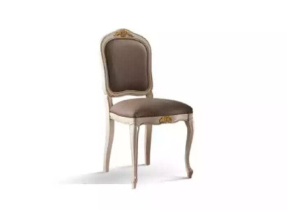 Esszimmer Stuhl Holz Sitz Polster Italienische Einrichtung Lehnstuhl Neu