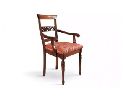 Wohnzimmer Stuhl Design Esszimmer Holz Stühle Polster mit Armlehne Neu