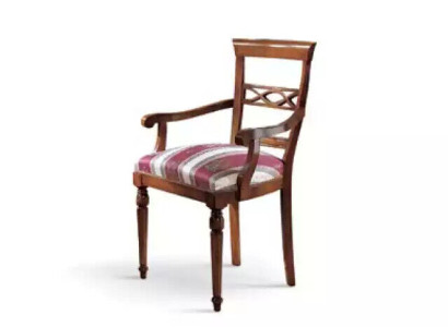 Esszimmer Designer Holz Modern Lehnstuhl Braun Luxus Stuhl Sessel Braun