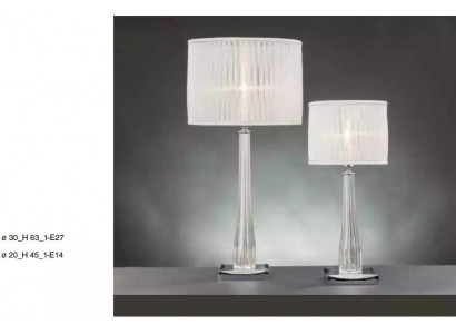 Luxuriöse klassische Nachttischlampe Tischlampe Weiß Tischbeleuchtung Neu