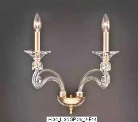 Wandleuchte Design Luxus Wandleuchte Pendelleuchte Kristall neu