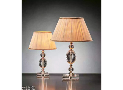 Designer Kristall Tischlampe Kronleuchter Wohnzimmer Einrichtung Modern