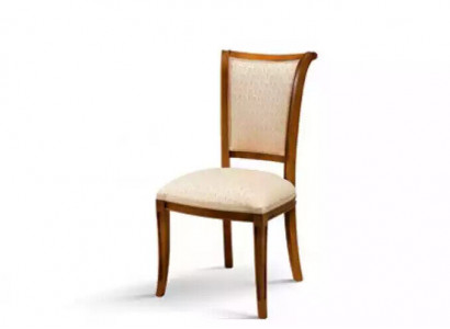 Stuhl Holz Italienische Möbel Esszimmer Luxus Design Lehnstuhl Echtholz