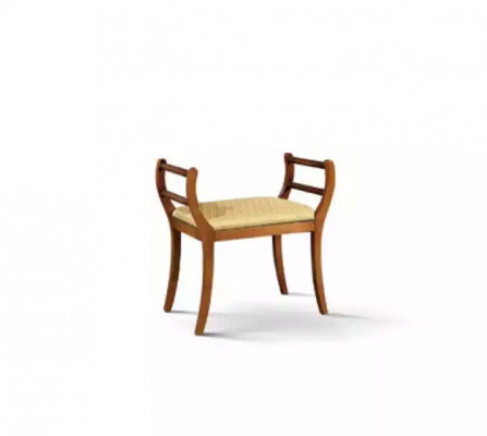 Massivholz Sitzbank Polster Braun Wohnzimmermöbel Klassische Stil Neu