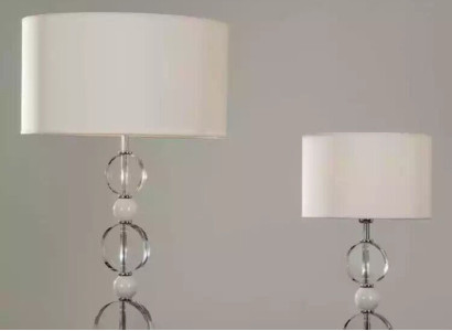 Schreibtischleuchte Kronleuchte Kristall Moderne Tisch Design Lampe