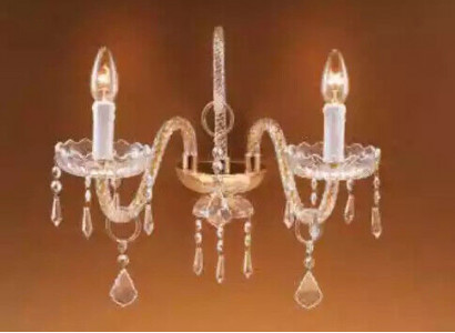 Wandleuchte Wandlampe Klassische Wandkronleuchter Doppel Wand Lampe Neu