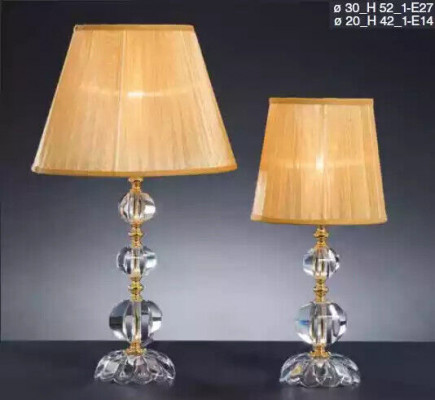 Moderne Kristall Stehlampe Luxus Tischlampe Schreibtisch Design Lampe