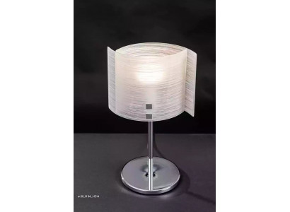 Moderne Weiße Tischlampe Luxus Beleuchtungslampe Kronleuchter Stilvoll
