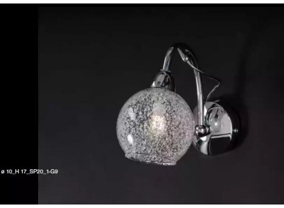 Silber Wandkronleuchter Klassische Hängelampe Luxus Designer Lampe