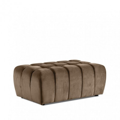 Hocker Fußhocker Beistellhocker Chaiselounge Sitzbank Samt Stoff